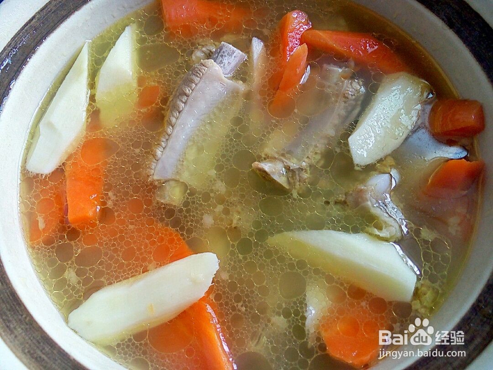 学生党也能做的山药排骨汤