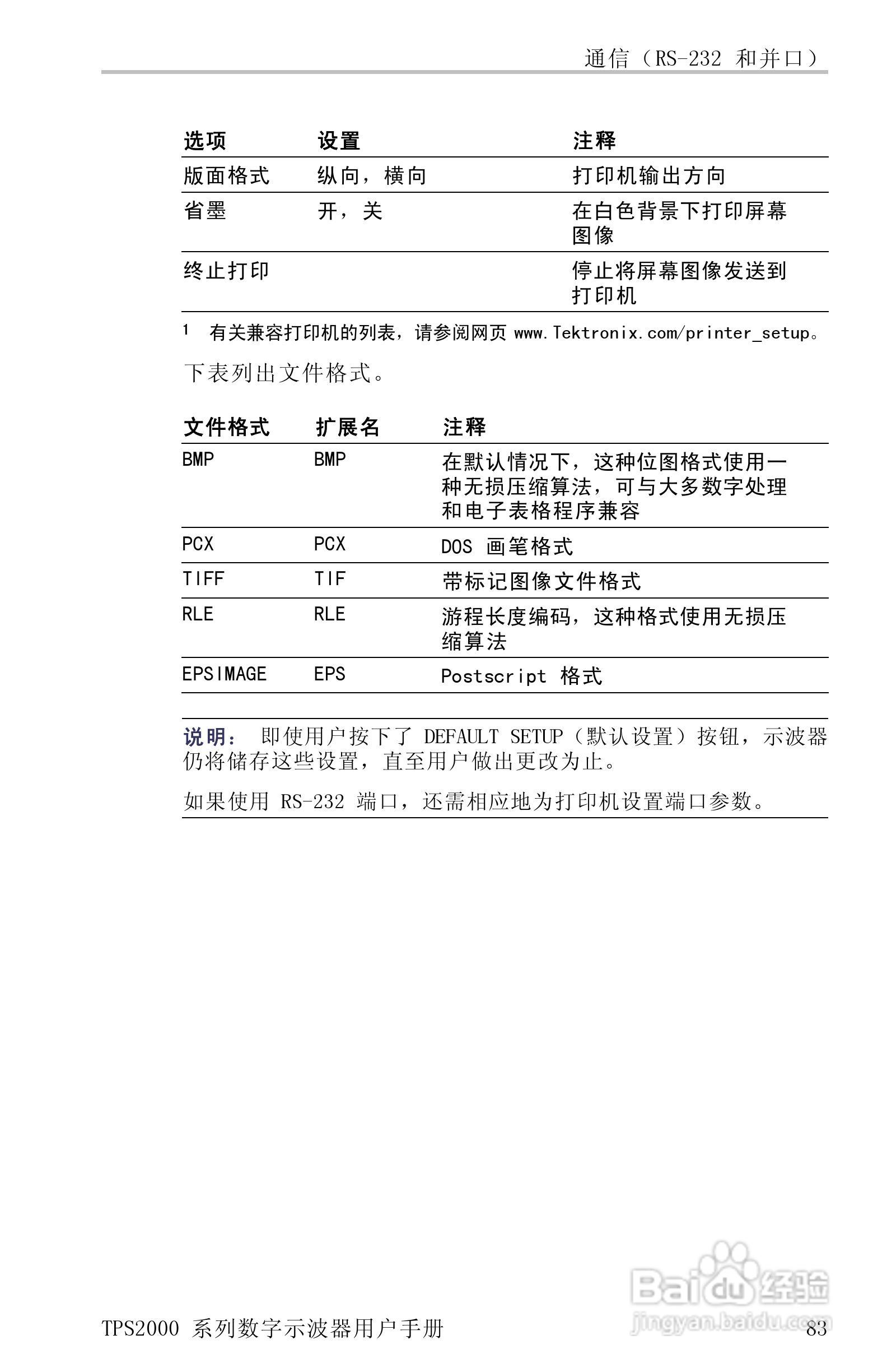 泰克TPS2024数字存储示波器用户手册:[11]
