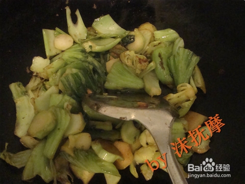 清热解毒爽口菜——蒜蓉炒水东芥