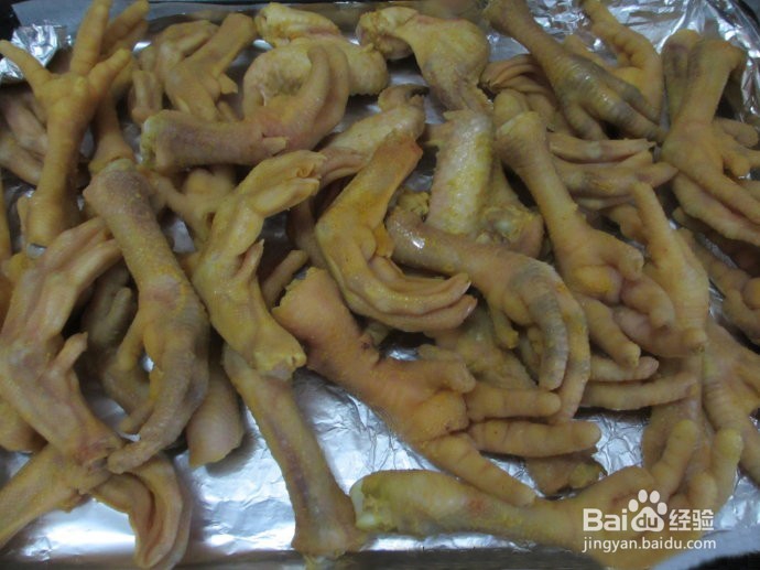 盐焗鸡爪的做法大全