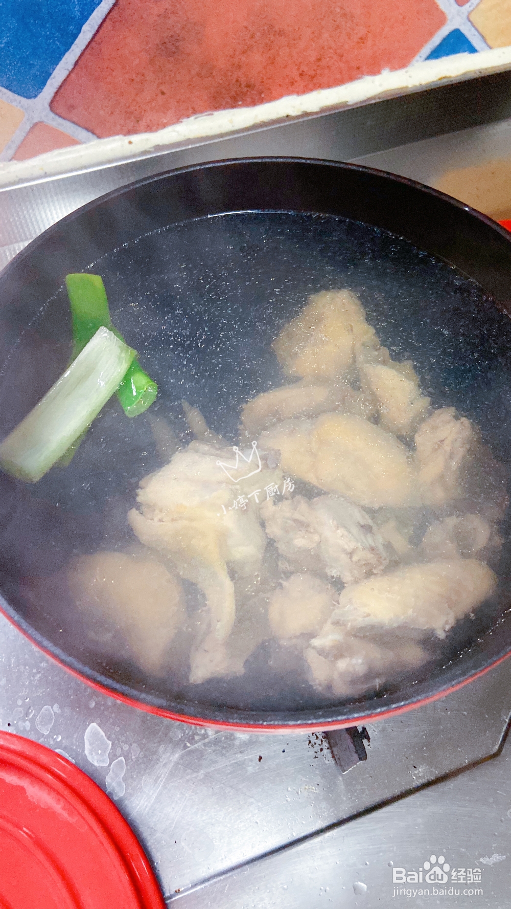 新手易做的粉皮白菜炖鸡