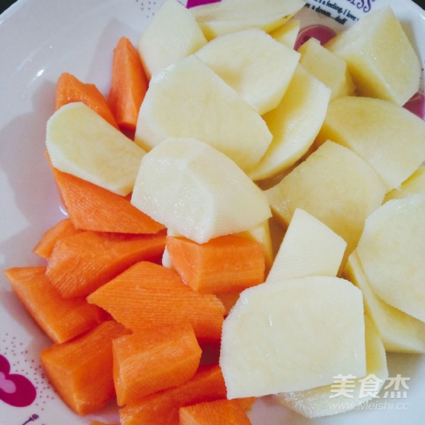 咖喱土豆鸡的做法