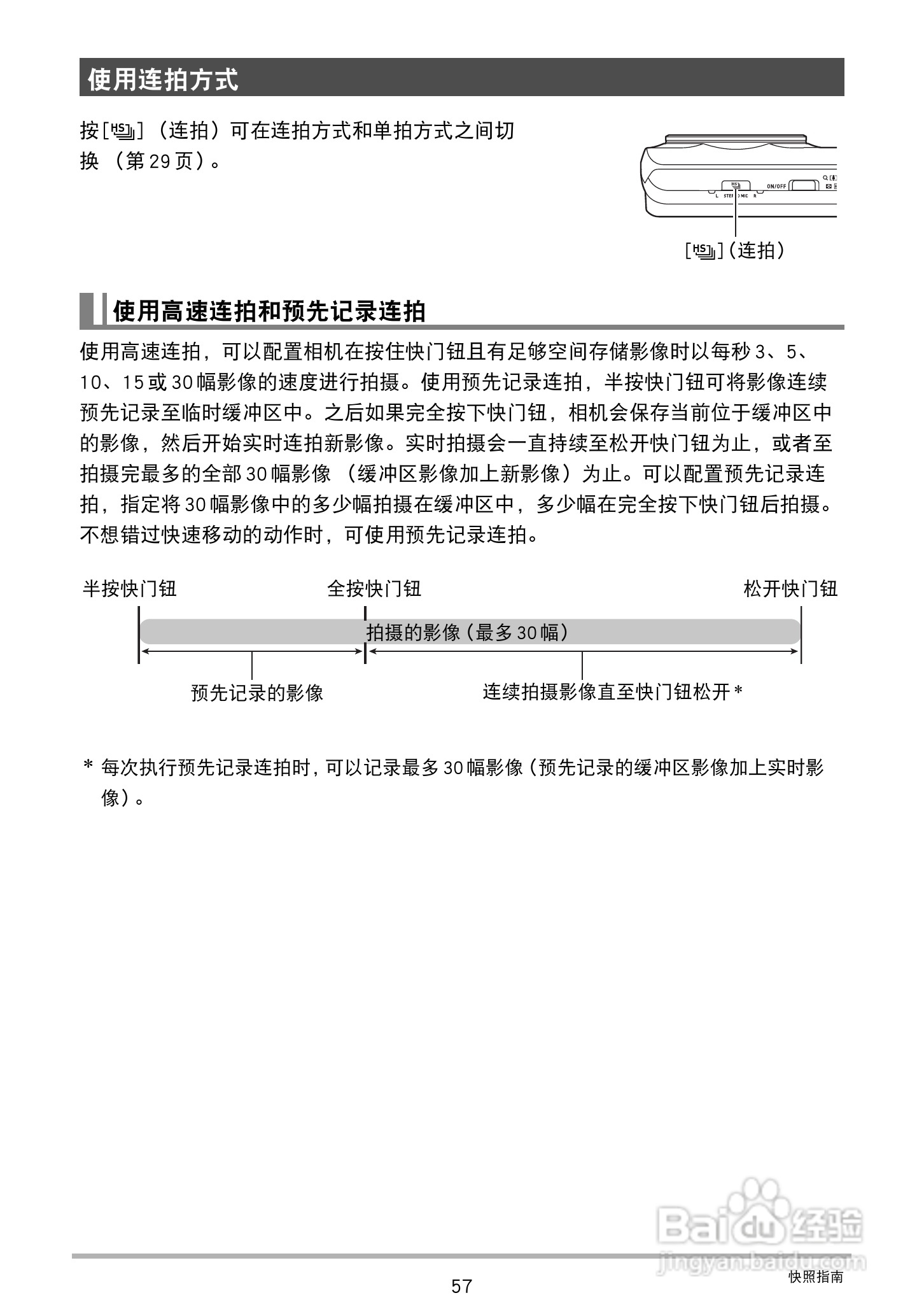 卡西欧 EX-ZR300数码相机说明书:[6]