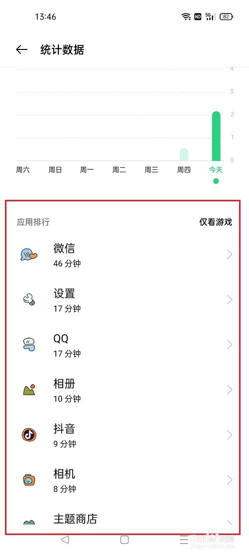 oppo手机怎么查看应用使用时间