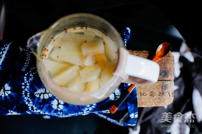 桂花雪梨汤的做法