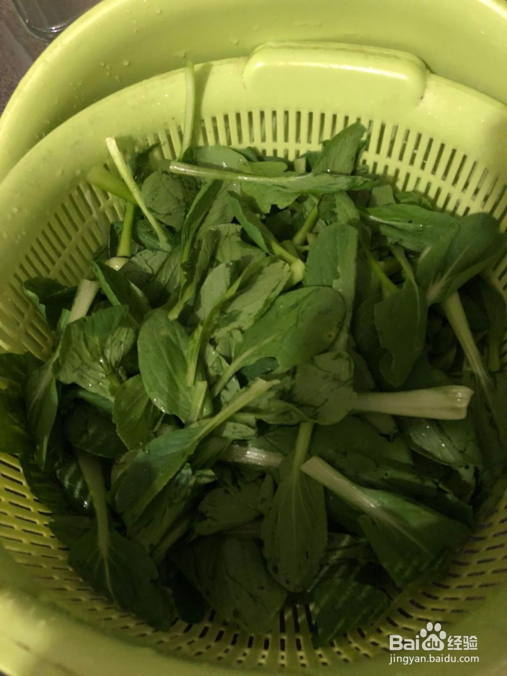 蒜香小青菜的做法