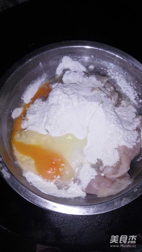 酥炸鸡柳的做法