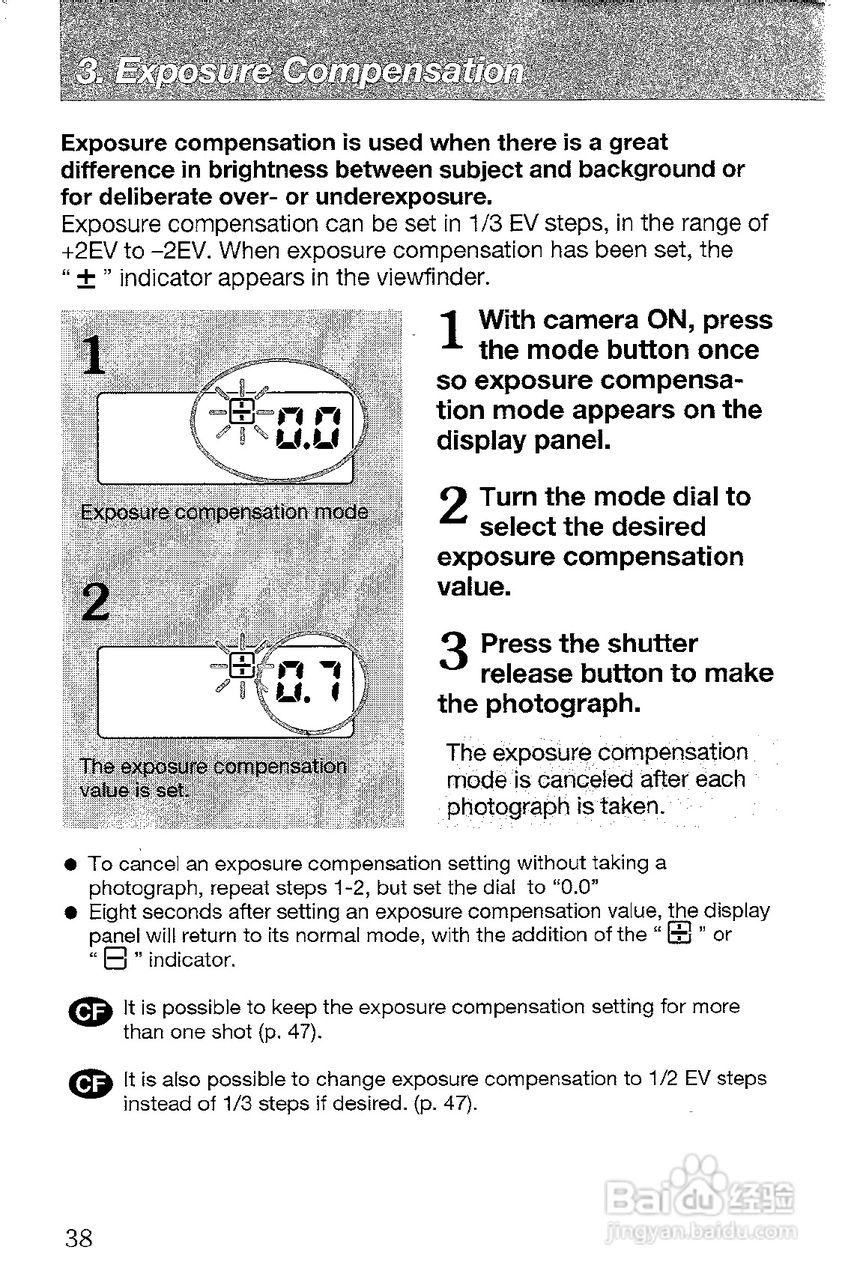 CONTAX T3数码相机说明书:[4]