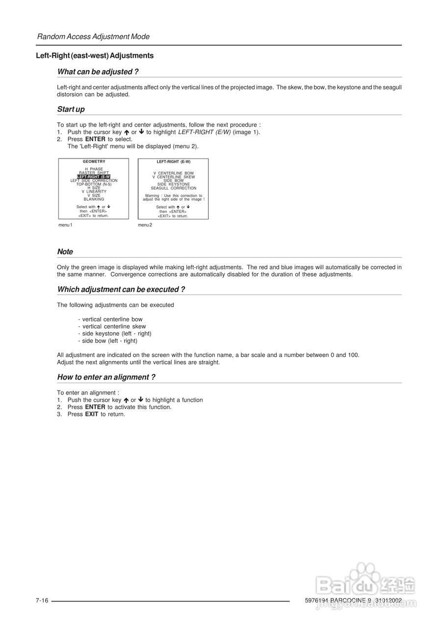 Barco巴可 Cine 9投影机说明书:[6]
