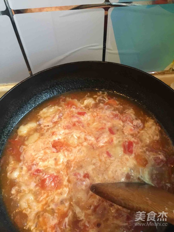 番茄疙瘩汤的做法