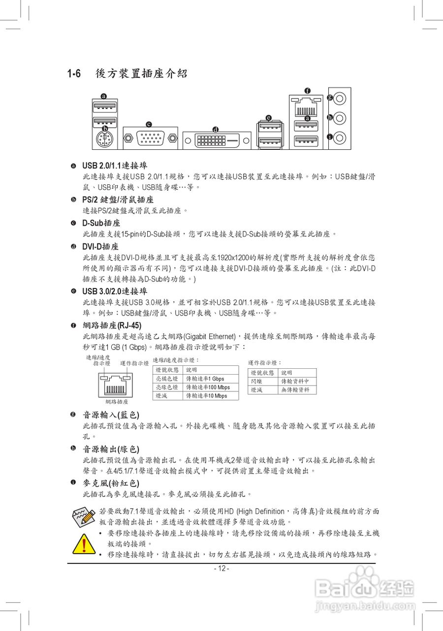 技嘉GA-H61MA-D3V主板使用手册:[2]