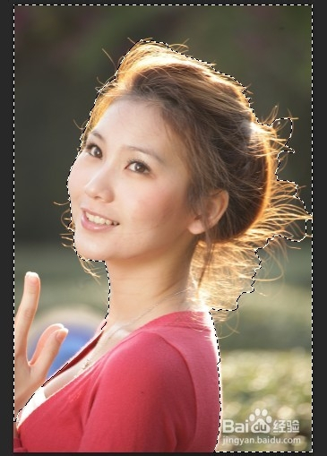 能轻易把发丝选取的PS精确抠图技巧