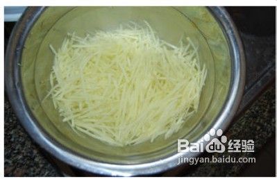 好吃的金丝土豆饼