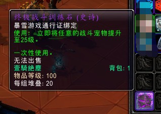 怎么样才能立刻将战斗小宠物提升至满级