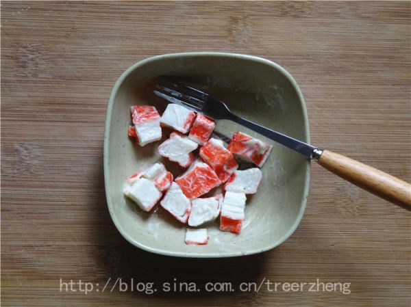 黄金胚芽蟹味饭团