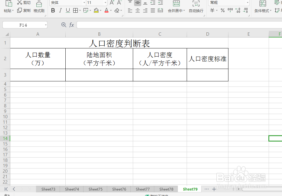 人口密度大小怎么判断