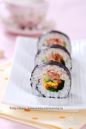 韩国最平民的小吃之(一)【紫菜包饭】