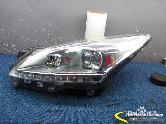 东风标志3008无损改氙气灯升级原装奥迪Q5透镜
