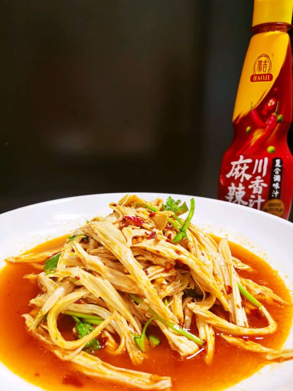 豪吉麻辣川香汁拌豆笋