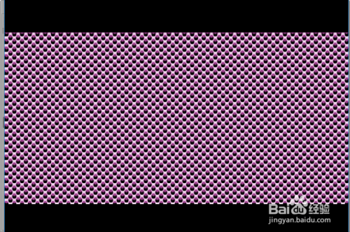 如何制作排列整齐的紫色珠子点缀效果图片？