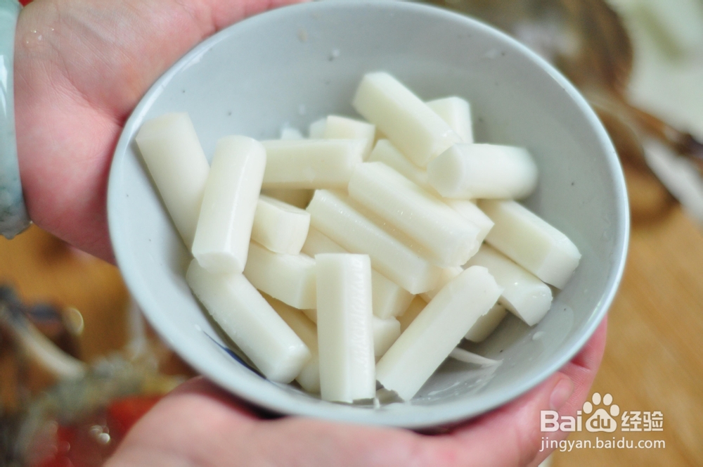 应该这样做梭子蟹炒年糕