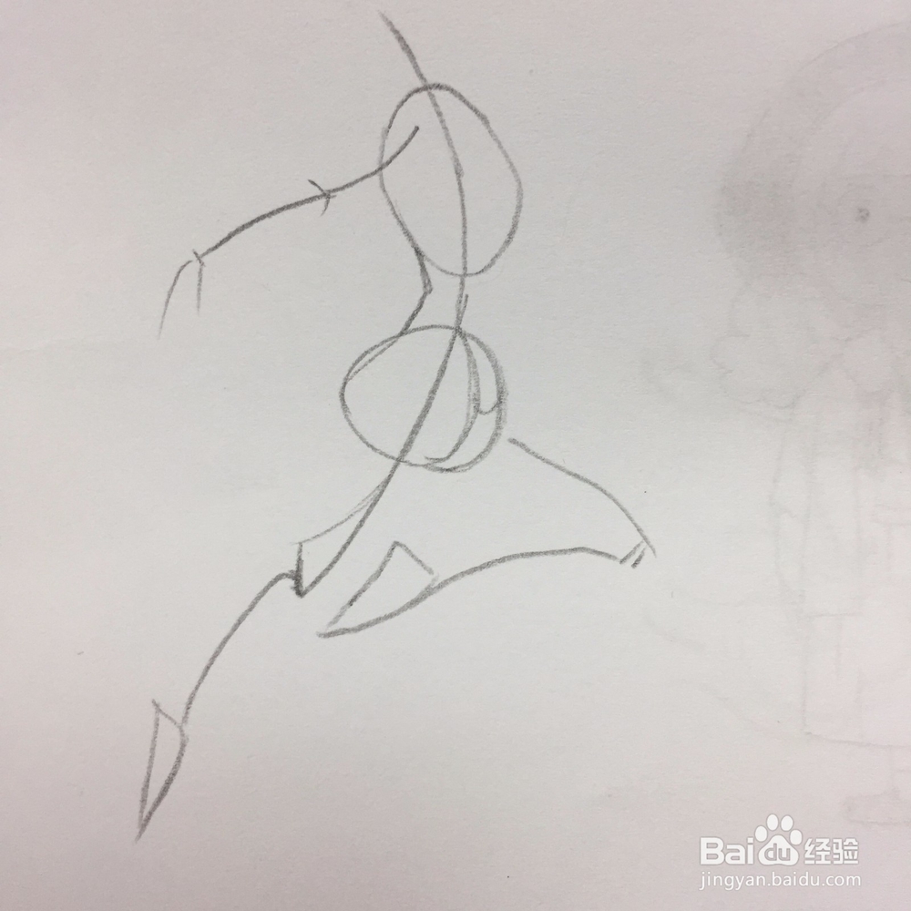 手绘跳舞的人物形体的练习方法