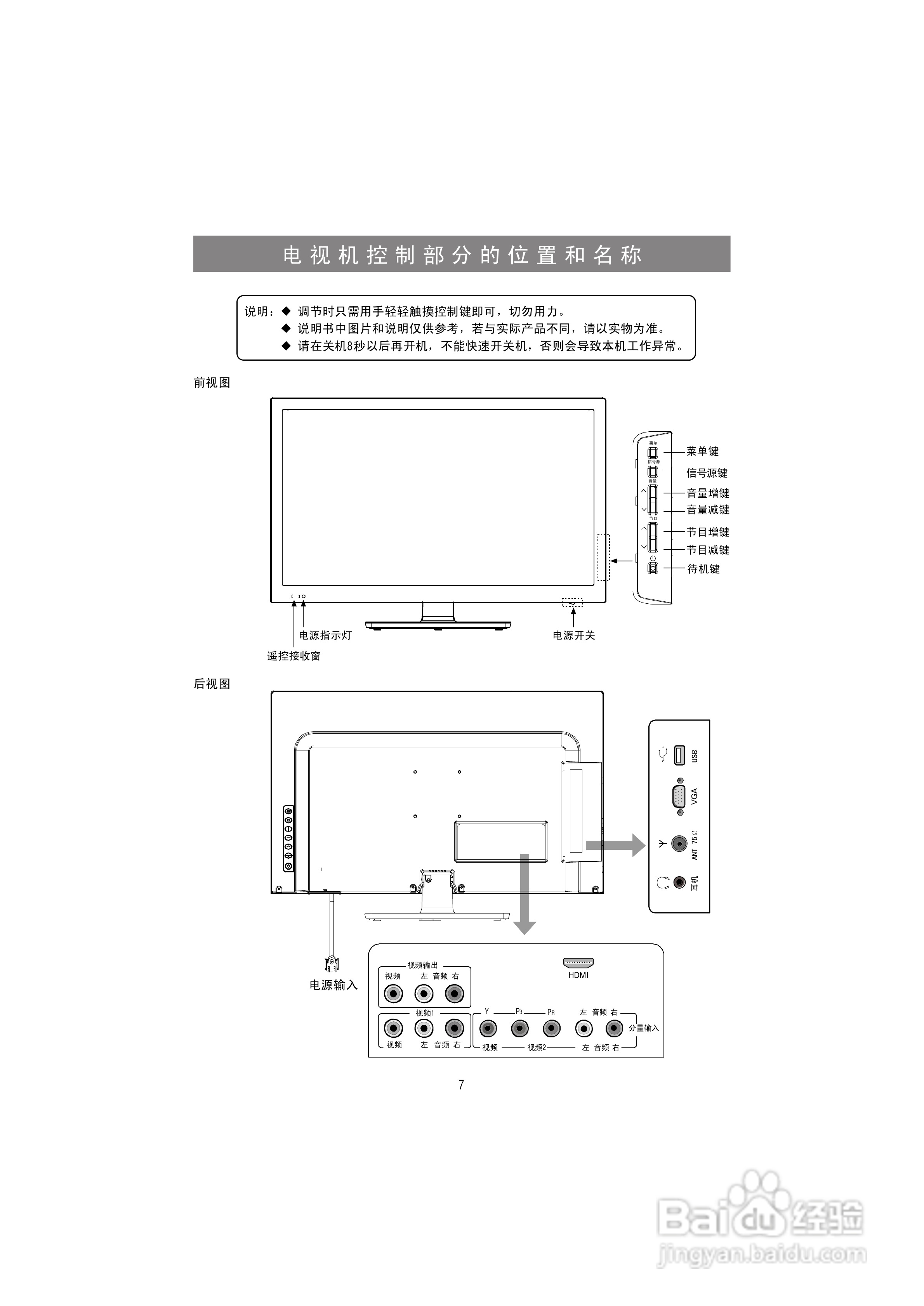 海信LED24K300液晶彩电使用说明书:[1]