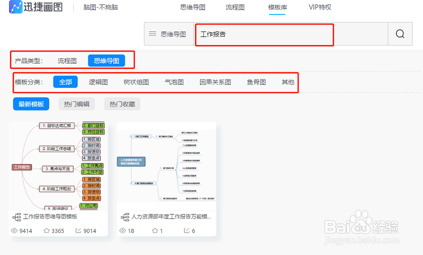 思维导图怎么画？利用模板绘制思维导图方法介绍