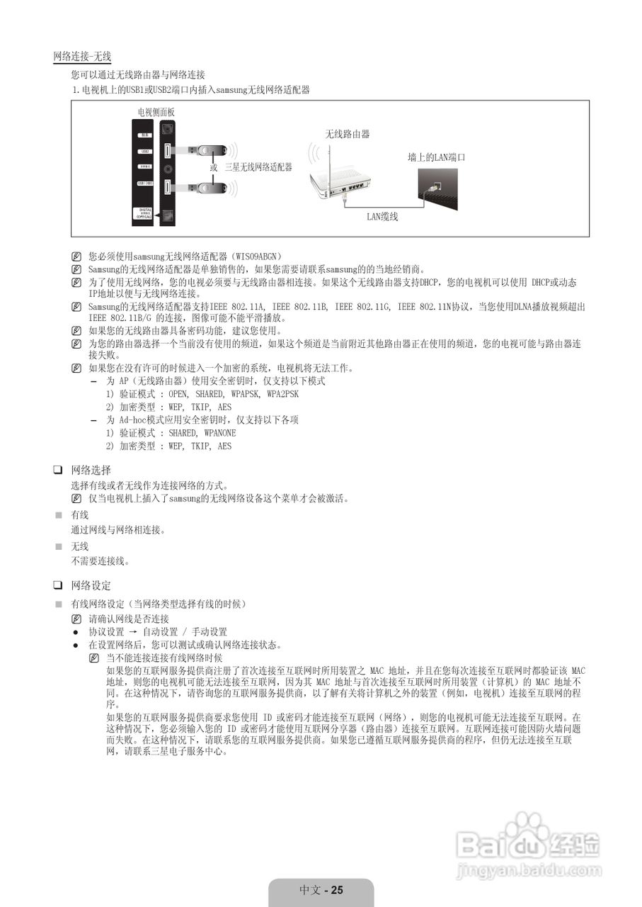 三星UA55B7000WF液晶彩电使用说明书:[3]