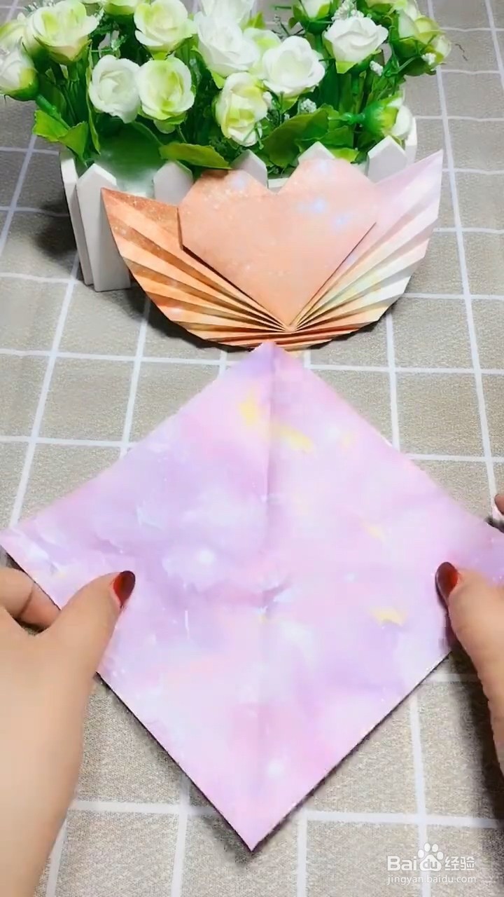 如何用折纸制作天使的翅膀