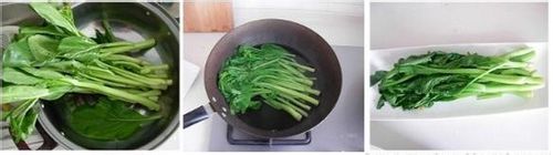 白灼菜心家常做法