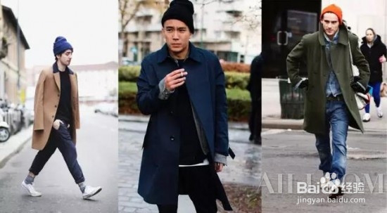 男士帽子搭配法--针织帽子