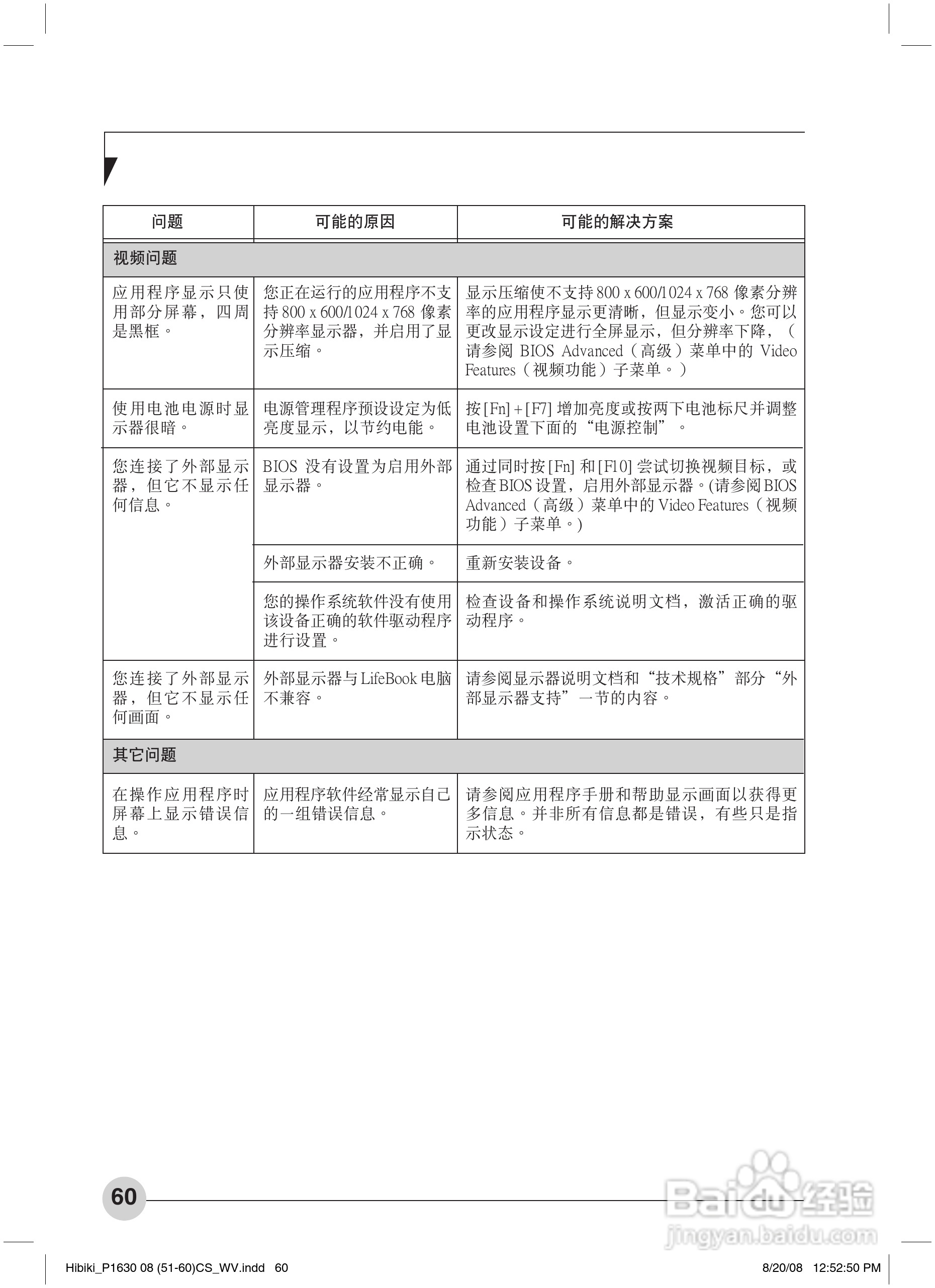 富士通P1630笔记本电脑使用说明书:[7]