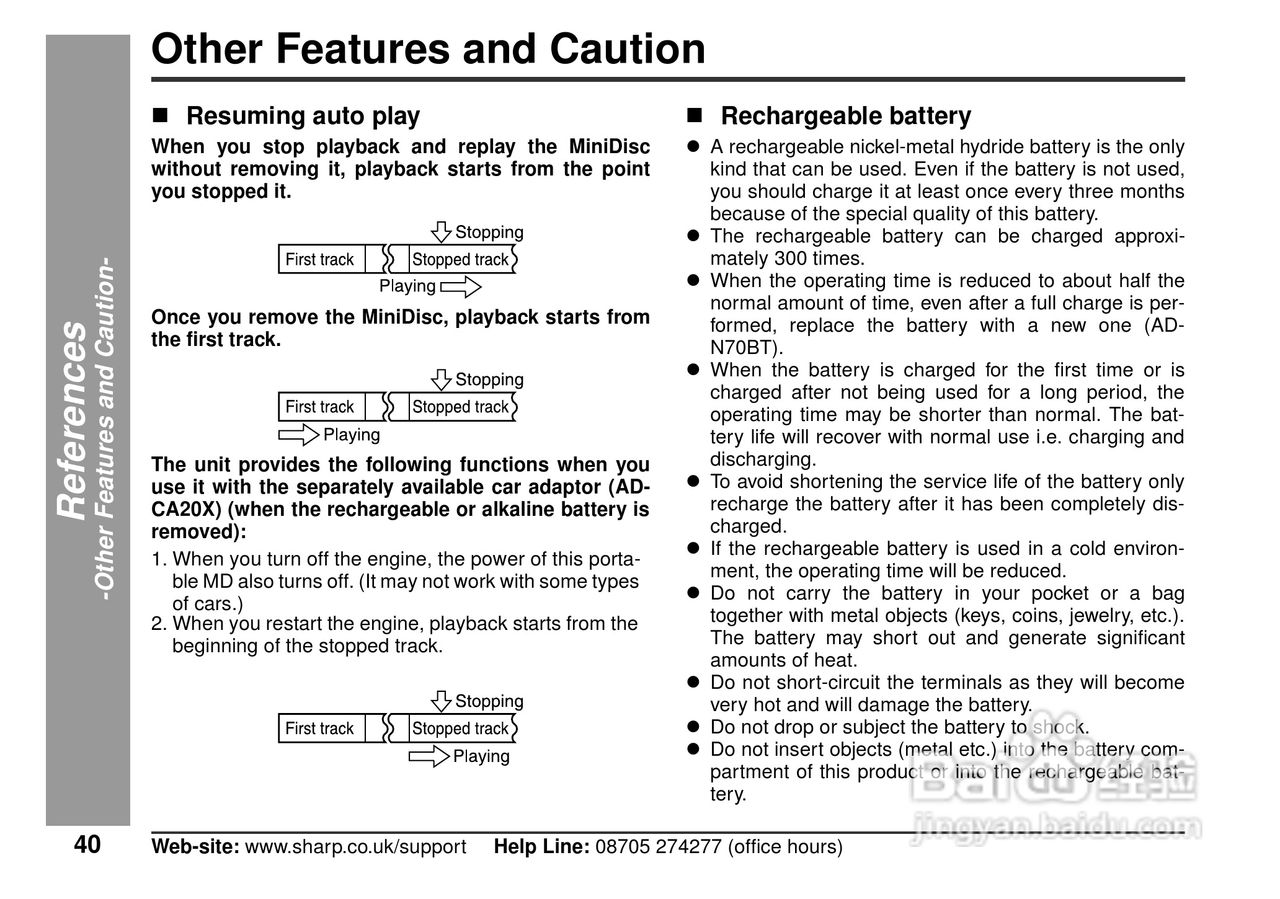 夏普MD-MT90H数码影音使用说明书:[4]