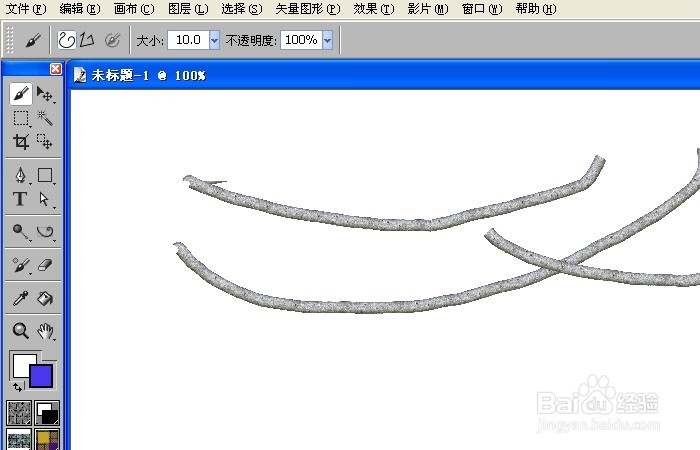 painter五彩花瓣外观效果如何添加