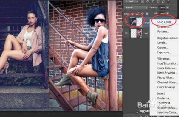 PS制作图片灰色状态