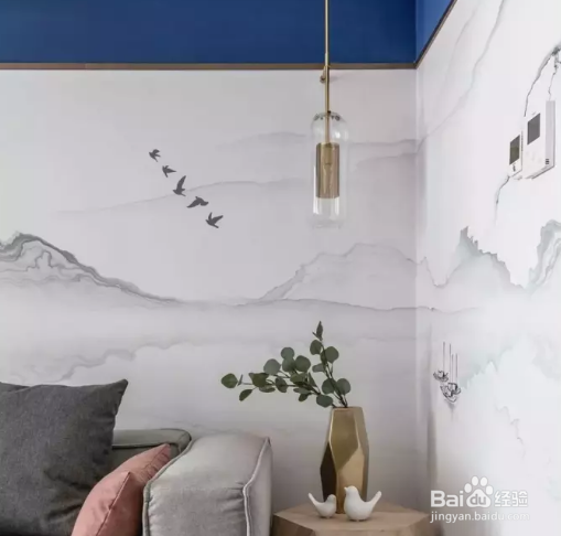 90平现代新中式两室三口之家美得不像话