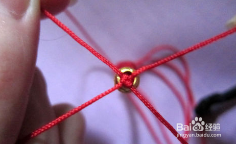 藏族绳子手链编织方法