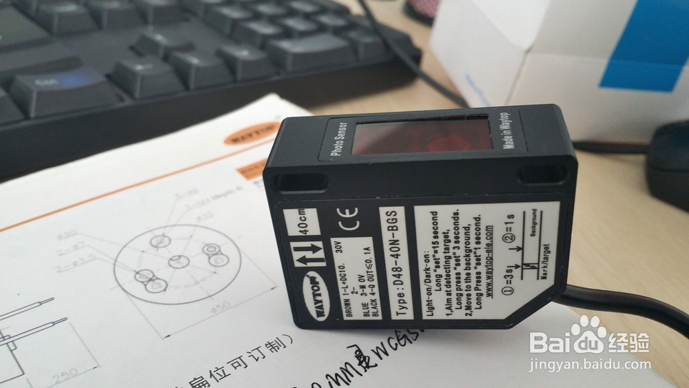 颜色标签传感器的应用经验,检测标签贴合处缝隙