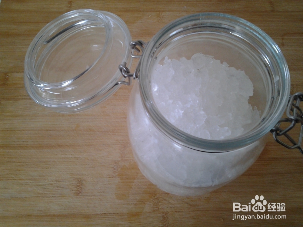 巧用微波炉分解大块冰糖