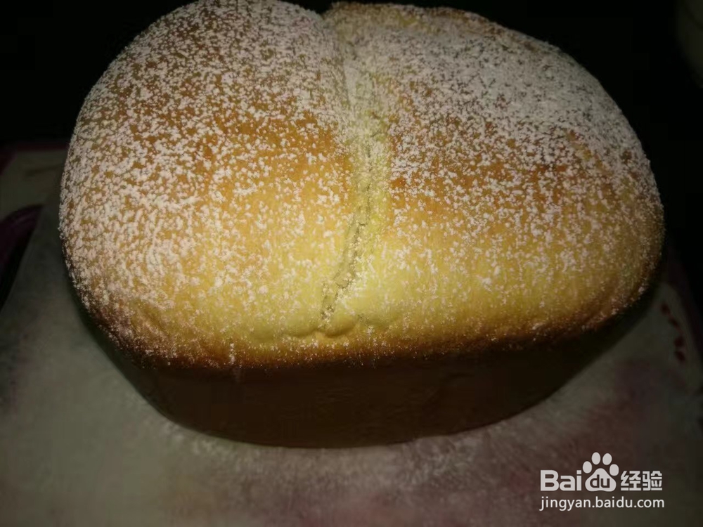 香味浓郁的奶油面包