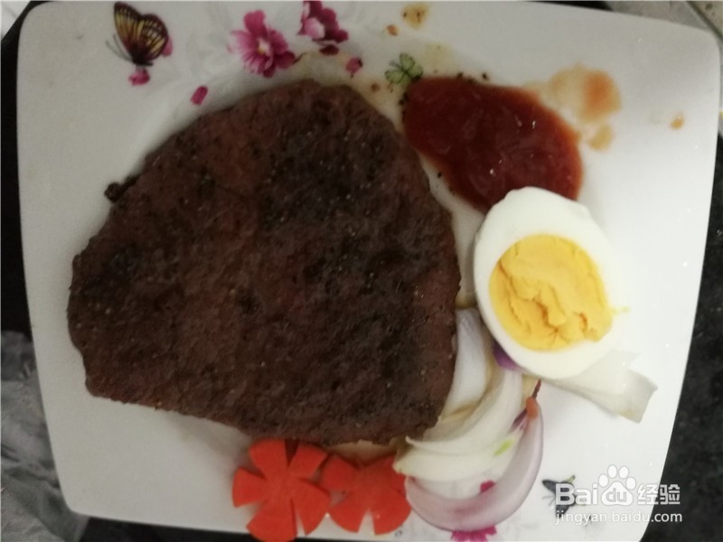 熟蛋牛排快速吃法