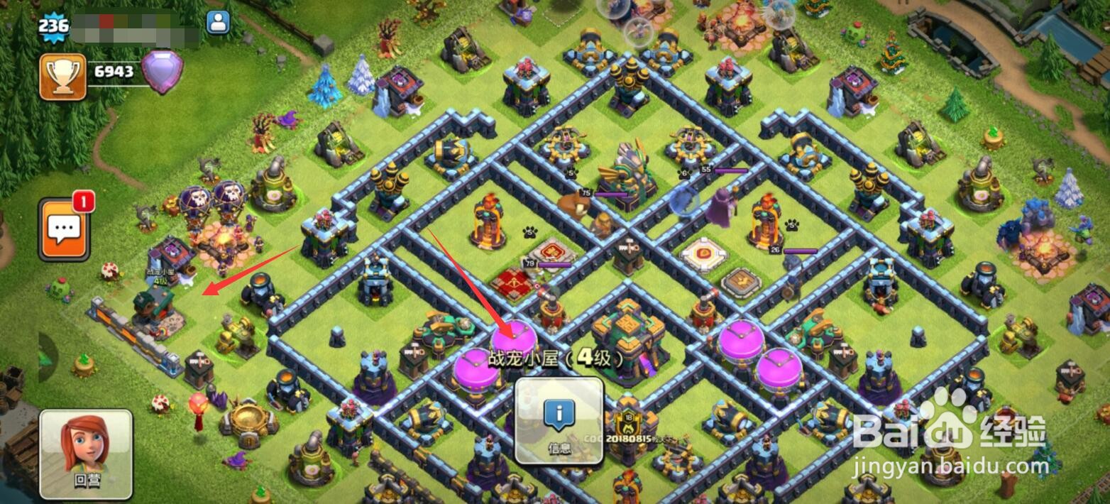 部落冲突如何拥有四个战宠