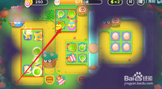 保卫萝卜4绿野奇缘55关攻略图解法攻略