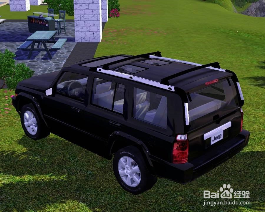 模拟人生3怎么买车