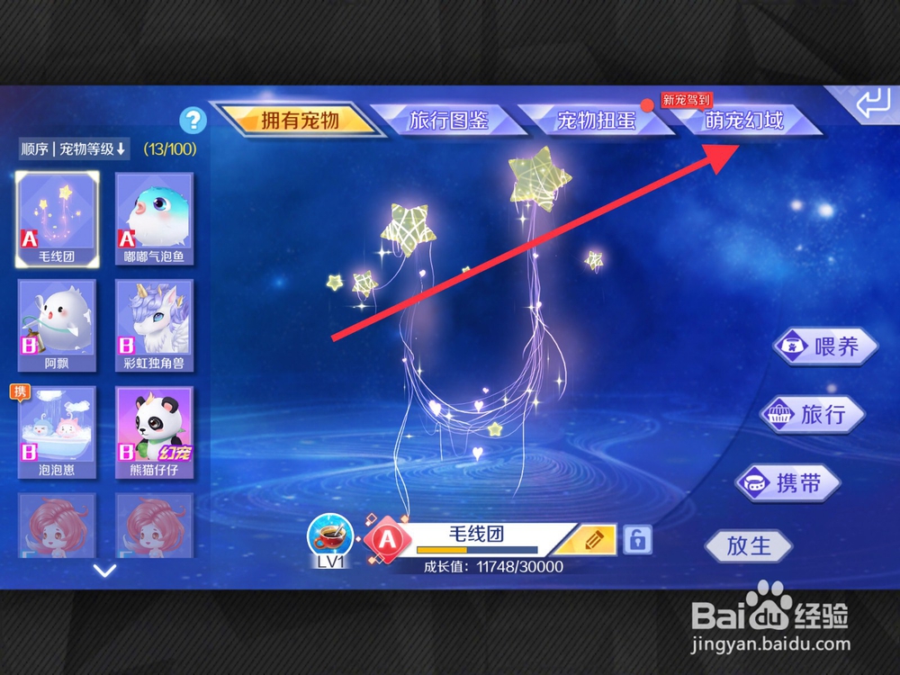 QQ炫舞手游怎么查看萌宠音之梦宠各阶形态