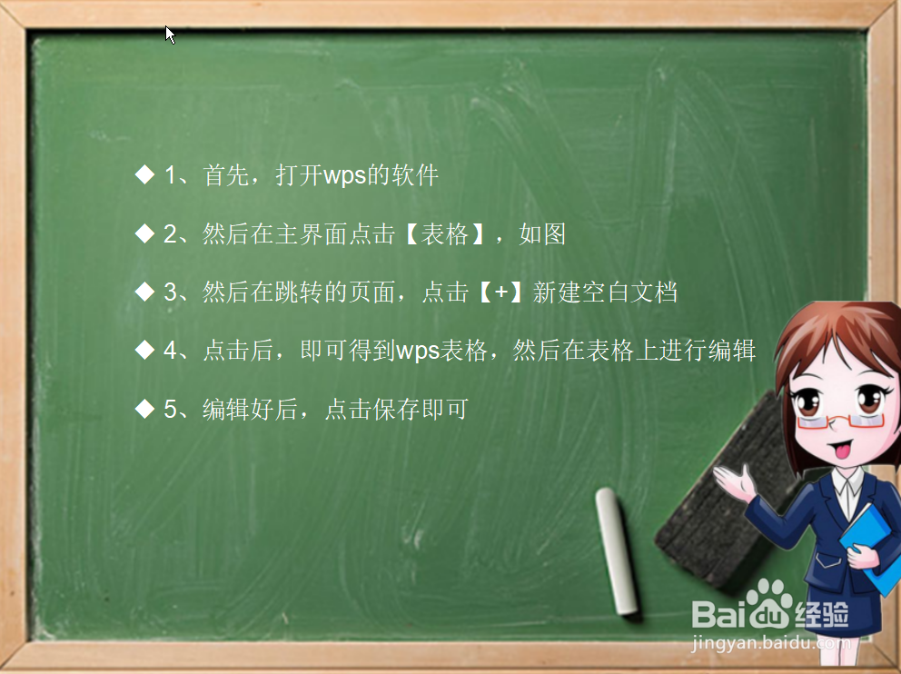 wps怎么制作表格