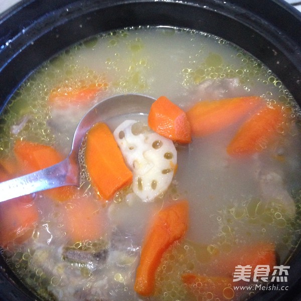 棒骨胡萝卜莲骨汤