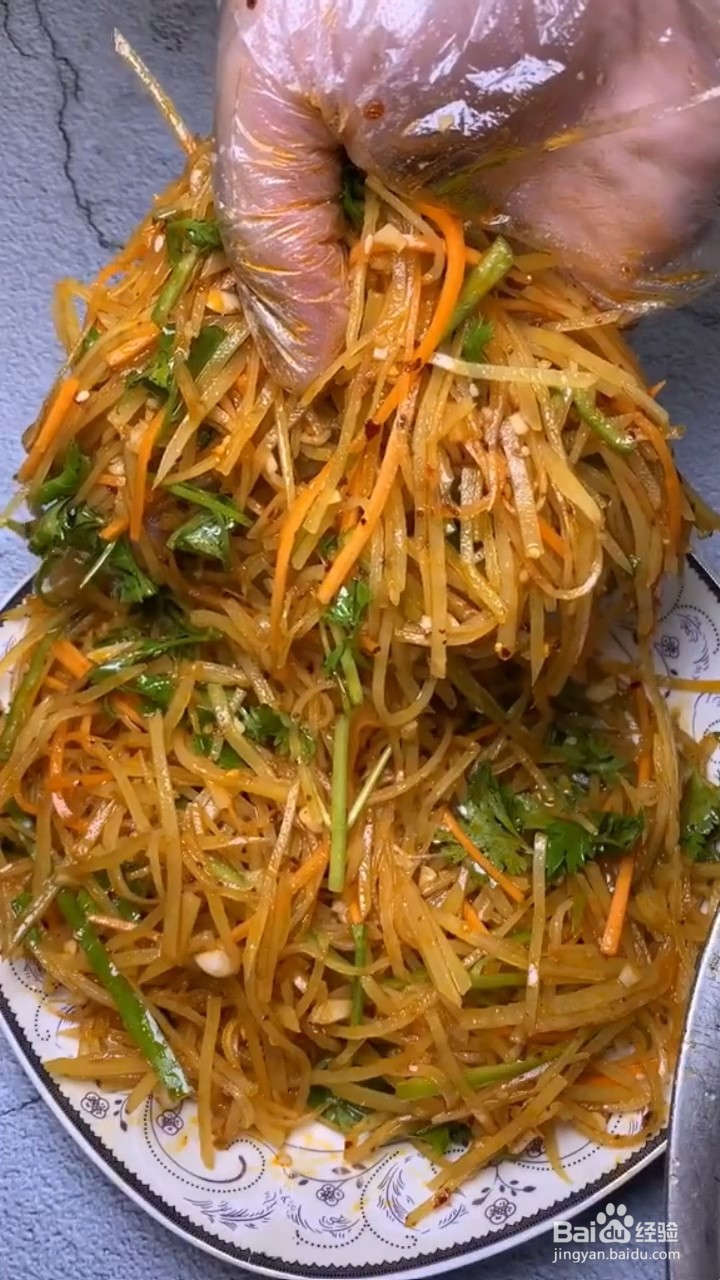 如何自制美味好吃的家常凉拌土豆丝