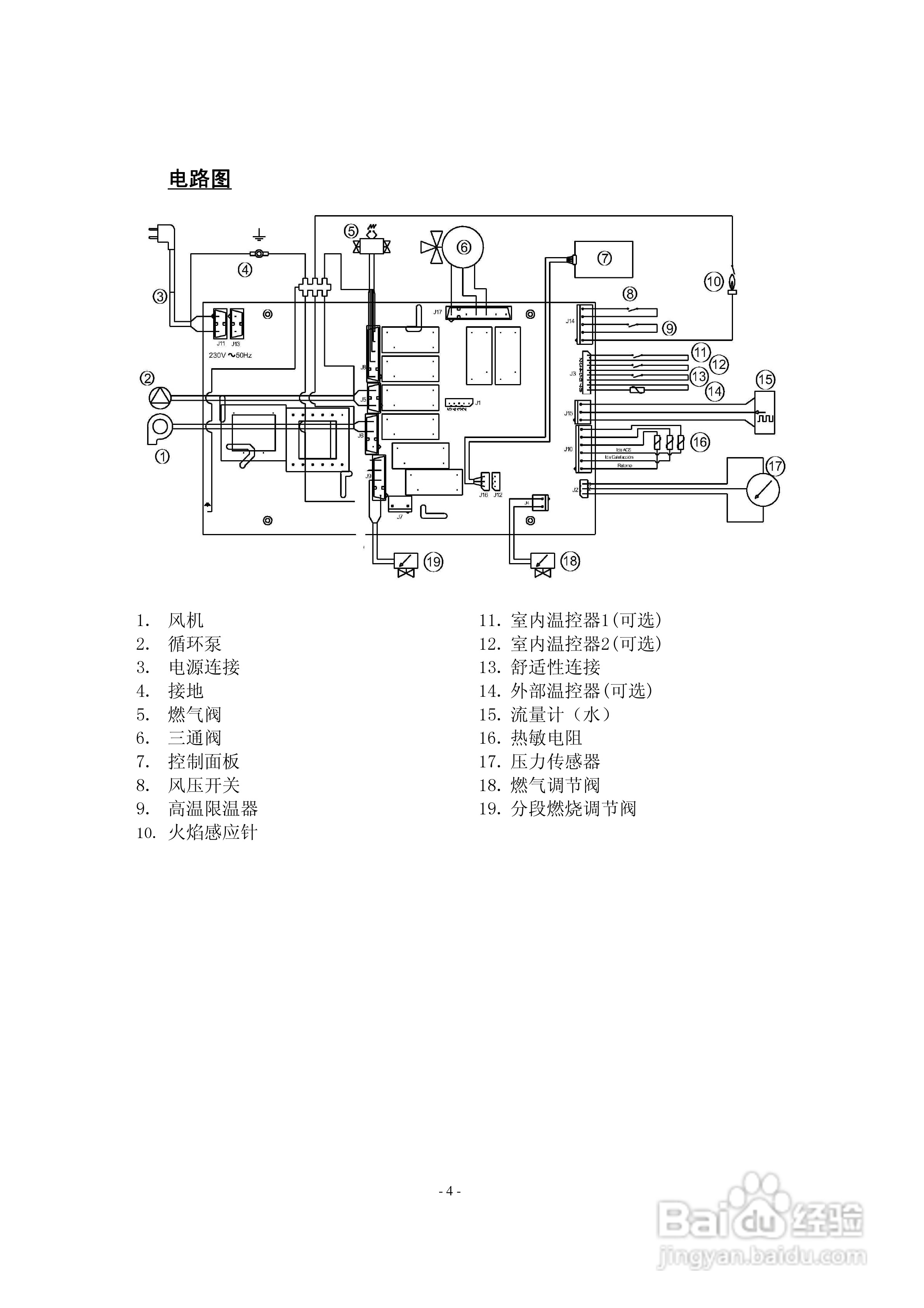 史密斯JLG37-EB燃气采暖热水炉使用说明书